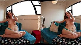 i saw pepper hart rubbin one out, she came so hard