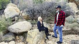 lost on a hike, wanna see me bent over by a huge cock?