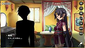 ero scene from makoi koihime musou tenka touitsu den with zhou tai hentai action