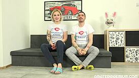 He Met Horny Blonde Greta Foss At The Swingers Party