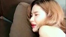 Cute Chinese Girl Plays SM With Boyfriend in Homemade Clip