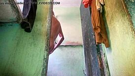 sexy twink rips clothes in hot striptease for gay fun