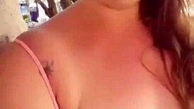 Slutslave1975 is being such a slut in public, watch her! 😈