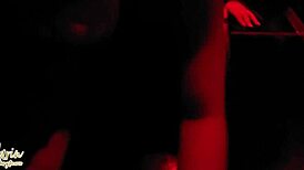 We enjoyed a steamy lesbian encounter in the Guadalajara swinger club with my girlfriend