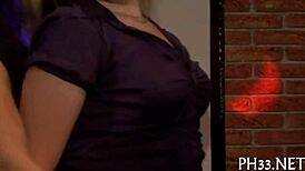 Mature amateurs fuck at party, cum on faces