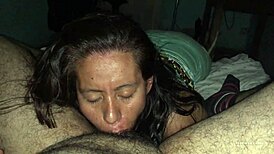 i'm this latina milf, masturbatin while suckin cock solo, endin like this