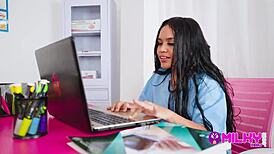 Nurse Maribel Asks for Raise and Gets Dicked in Hospital