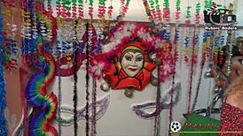 Behind scenes of Rubens Badaro's carnival recording.