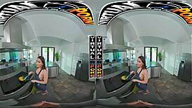 it's a bit more than breakfast with teen girlfriend sera ryder in pov virtual porn