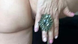 Velvet Rain 23 enjoys rough cucumber and ass fingering 😍