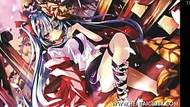 Girls in sexy hentai ecchi HD scenes