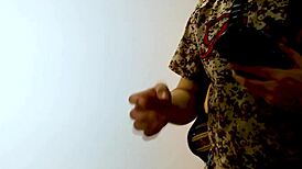 Wow, behind the scenes at Halloween shoot got wild! The photographer drilled my big Latina ass hard for an anal session.