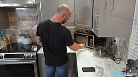 Teen Violet Gems meets Danny Steele in POV scene