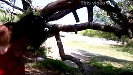 Brunette Performer Sucking and Fucking