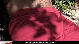 Latinleche Features Latino Cuties With Tattoos In Poolside Group Fun