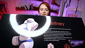Intense review of Tantaly Britney Love Doll with Shannon Heels masturbation