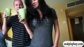 Huge Boobies Women Dominate Wild Orgy Party With Monster Cock Action