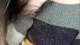 Wife Dances and Provokes Showing Pussy!