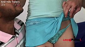 La chica de los sueños húmedos marck polo 14 fucks monster cock with big ass licking