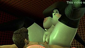 Alcina Dimitrescu Rides Cock On Top In Pov Resident Evil Village Hentai