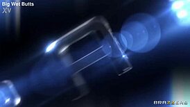 watch where your balls go in this footjob