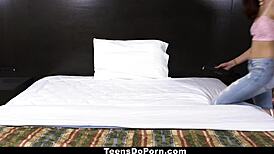 Hot Redhead April Snow Gets Fucked in Casting Tryout