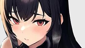 Anime Girl Jerking Off A Big Cock In Pov