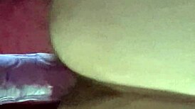 Big Tits BBW Suggestively Plays with Husband