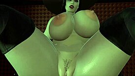 Alcina Dimitrescu Rides Cock On Top In Pov Resident Evil Village Hentai