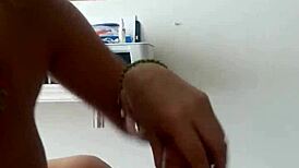 Slut Sucking Dick and Getting Cum on Tits and Pussy