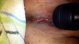 Crazy Squirting Session with Wet Cunt Vibrator