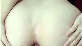 Beautiful pussy squirting and gaping from doggystyle fucking.