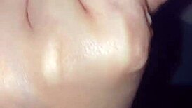 Wife Greedily Sucks and Strokes in Casual Scene