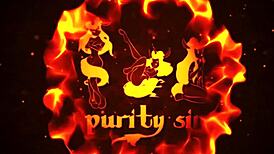 Snow White's big tits in porn parody