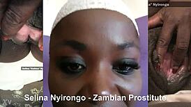 Selina nyirongo intensely masturbating her pussy