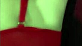 Beautiful pussy squirting and gaping from doggystyle fucking.