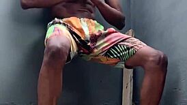 Morning Workout Turns Into Wild Twink Feet Fetish Close-Up!