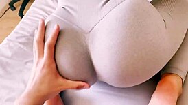 after the gym he fucked me and he came inside my mouth