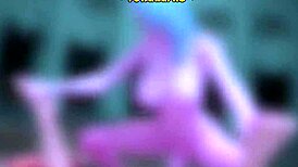 Noble elf girl hides futanari secret in 3D sex