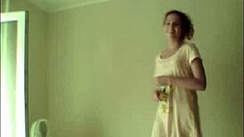 russian teen strips on skype showing small tits