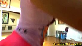 Slut Bounces Her Booty Hard!