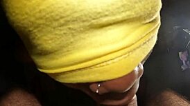 yo, wanna see this ebony babe swallow cum after a deepthroat blowjob?