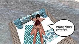 Wife Cheats With Big Cock On Beach