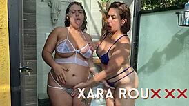 i have sex with my mother-in-law in outdoor shower, almost got caught lol