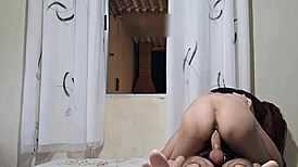 Caught In The Act With Open Window