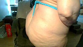 Dirty Fat Chick's Asshole Pulsates With Pleasure