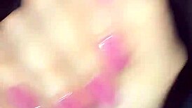 Wife Greedily Sucks and Strokes in Casual Scene