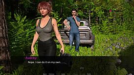 Dusklight Manor: Jhon ngentot Audrey di pinggir sungai