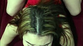 Beautiful pussy squirting and gaping from doggystyle fucking.