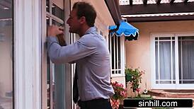 Sneaky Beauty Megan Rain Bangs Husband and Lover Together